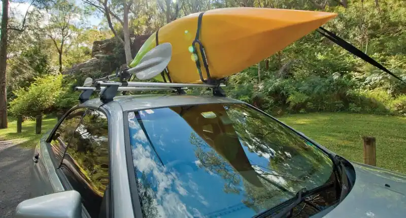 Affordable Rhino-Rack Fixed J Style Kayak Carrier - Pair