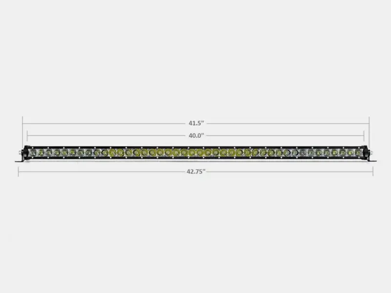 High Quality Cali Raised 42 Slim Single Row Led Bar