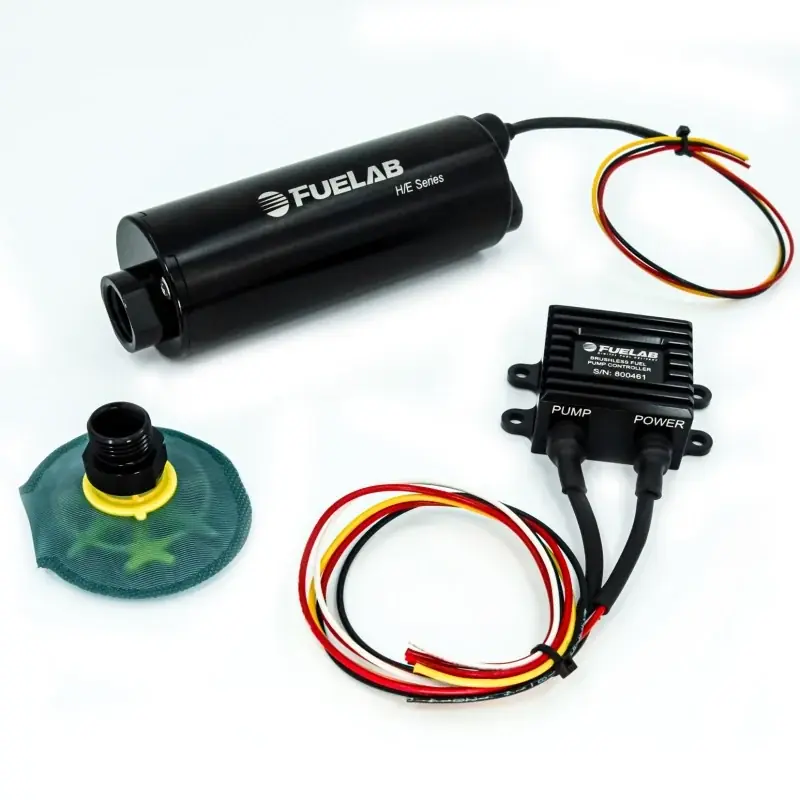 Fuelab In-Tank Twin Screw Brushless Fuel Pump Kit w/Remote Mount Controller/65 Micron - 300 LPH Hot Picks