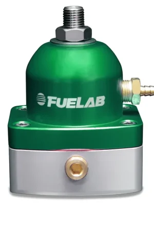 Exclusive Offer Fuelab 545 EFI Adjustable Mini FPR In-Line 90-125 PSI (1) -6AN In (1) -6AN Return - Green