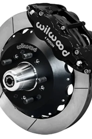 Genuine Wilwood 65-68 Chevrolet Impala W/ Drum Spindle FNSL6R - 12.88 inch Venter GT Rotor