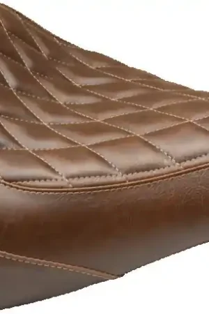 Mustang 18-21 Harley Fat Boy Wide Tripper Solo Seat Diamond Stitch - Brown Place Order