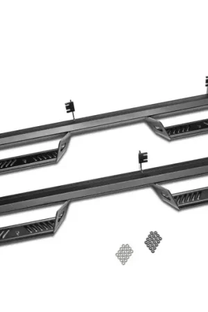 Hassle-Free Returns N-Fab Predator Pro Step System 16-17 Nissan Titan/Titan XD Crew Cab - Tex. Black