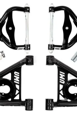 New Arrival UMI Performance 78-88 G-Body S10 Tubular Front Upper & Lower A-Arms Poly