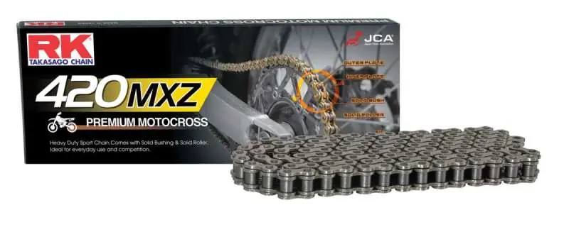 RK Chain 420MXZ-132L - Natural Special Offer