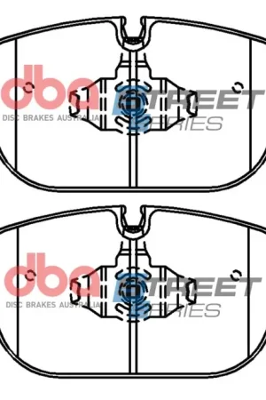 DBA 2018+ Volvo XC60 Street Series Front Brake Pads Fan Favorite