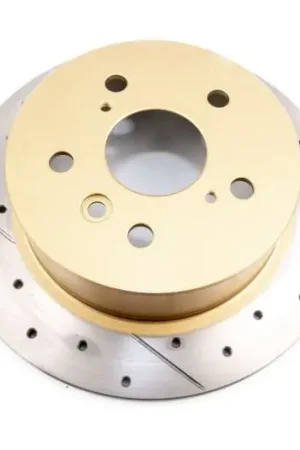 Clearance DBA 13-18 Lexus ES300h Rear Drilled & Slotted Street Series Rotor