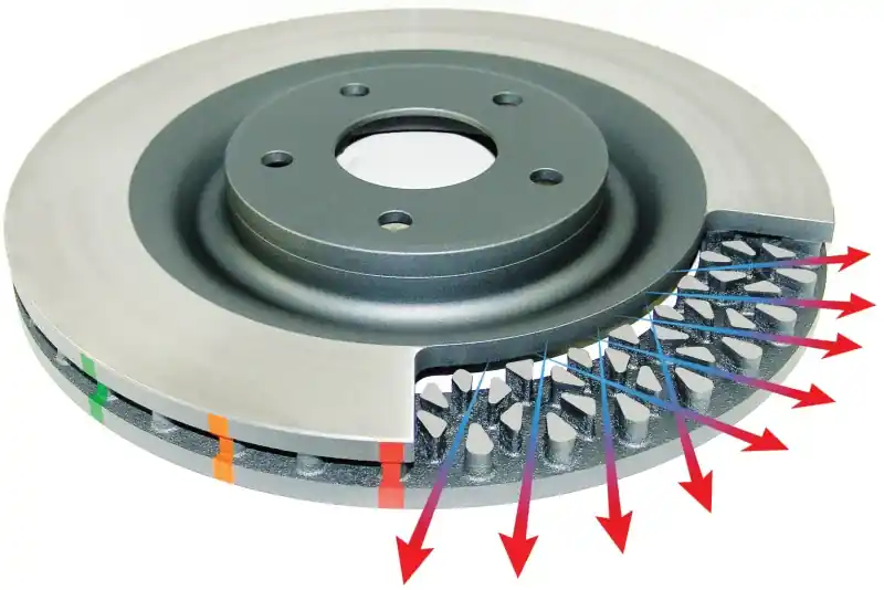 Grab Now DBA 05-22 Toyota Tacoma 6 Lug Front 4000 Series Plain Rotor