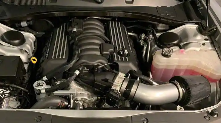 Bwoody Performance Velocity Plus Cold Air Intake for 80mm Throttle Body; Silver Professional Grade
