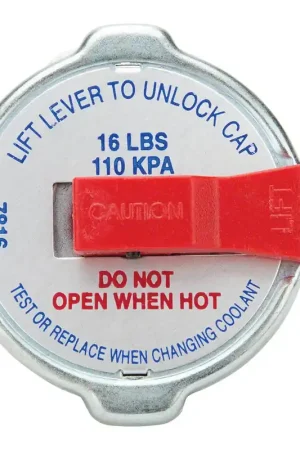 Allstar Performance Radiator Cap with Lever; 14-18 PSI Limited Time