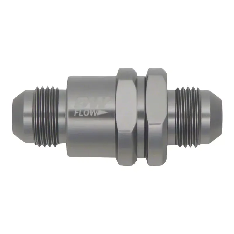 Best Seller DeatschWerks One Way Check Valve Flare; 8AN Male to 8AN Male