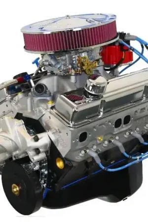 BluePrint Engines Small Block Chevy 350 C.I. 390 HP Deluxe Dressed Fuel Injected Crate Engine Fast Shipping