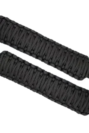 Fishbone Offroad Head Rest Paracord Grab Handles - Black Grab Now