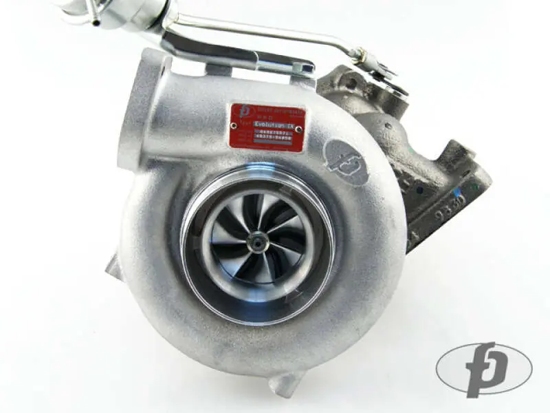 Forced Performance Mitsubishi Evo 9 Red XR57SR Turbocharger Ball Bearing MHI Turbine Hsg w/o WG Price Cut