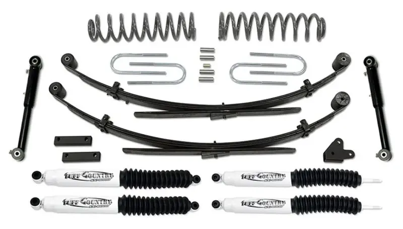 Special Offer Tuff Country 87-01 Jeep Cherokee 4x4 3.5in Lift Kit EZ-Flex w/Rear Leaf Springs (SX6000 Shocks)