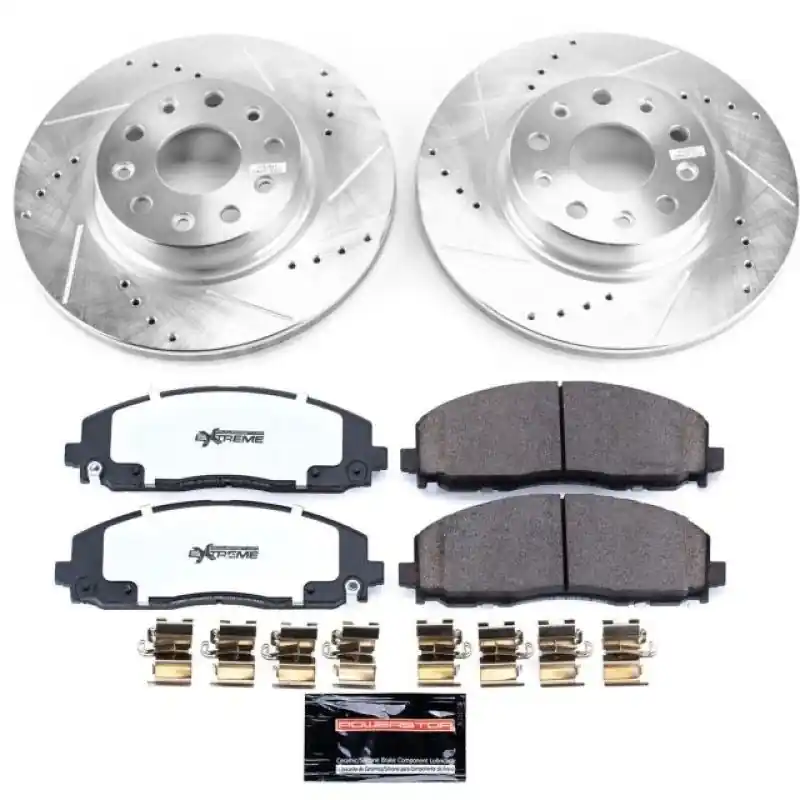 Weekend Sale Power Stop 18-19 Jeep Wrangler Front Z36 Truck & Tow Brake Kit — PMD Premier Motoring Development