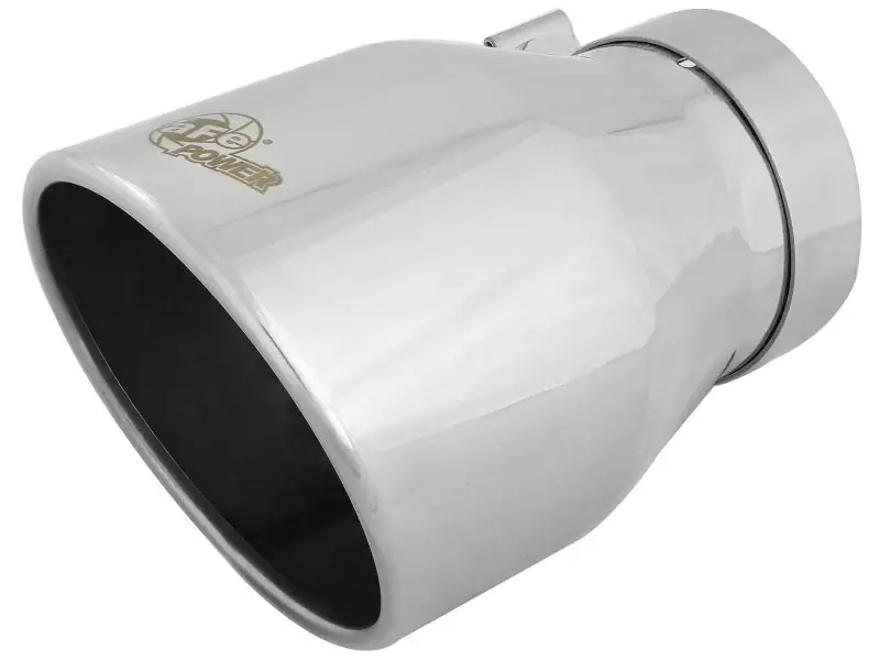 aFe MACH Force-Xp Universal Exhaust Tip 4 IN Inlet x 6 IN Outlet x 9 IN L Flash Sale