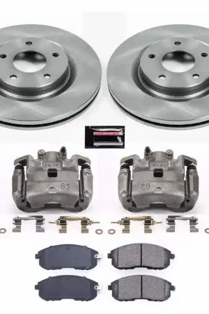 Big Sale Power Stop 2019 Nissan Sentra Front Autospecialty Brake Kit w/Calipers — PMD Premier Motoring Development