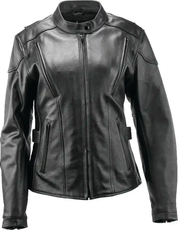 Top Rated Kuryakyn Leather By River Road Race Leather Jacket Black Womens - Medium