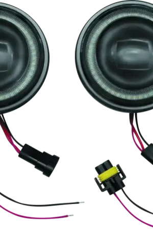 Kuryakyn 4-1/2inch Vision Passing Lmps Black Big Sale