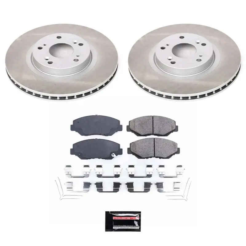 Budget Power Stop 12-15 Honda Civic Front Semi-Coated Rotor Kit — PMD Premier Motoring Development