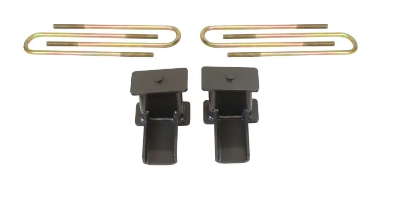 MaxTrac 17-19 Ford F-250/350 4WD Dually 2in Rear Block & U-Bolt Lift Kit Professional Grade
