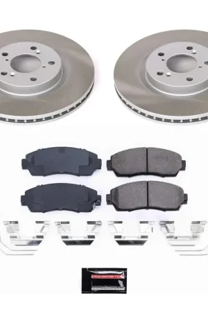 Best Price Power Stop 11-14 Honda Odyssey Front Semi-Coated Rotor Kit — PMD Premier Motoring Development
