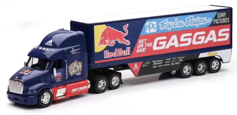 Best Choice New Ray Toys Redbull TLD GASGAS Race Team Truck/ Scale - 1:32