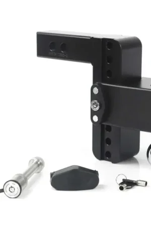 Limited Offer Weigh Safe 180 Hitch 6in Drop Hitch & 2in Shank (10K/12.5K GTWR) w/WS05 - Black Cerakote
