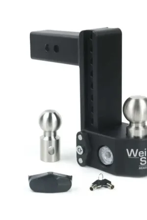Trending Weigh Safe 8in Drop Hitch w/Built-in Scale & 2.5in Shank (10K/22K GTWR) - Steel