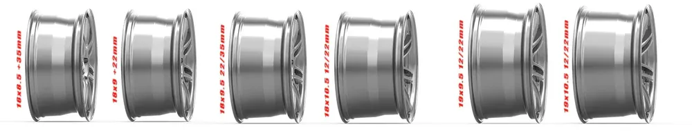Kansei K17G Seven 19x9.5in / 5x120 BP / 12mm Offset / 72.56mm Bore - G — PMD Premier Motoring Development Get Yours