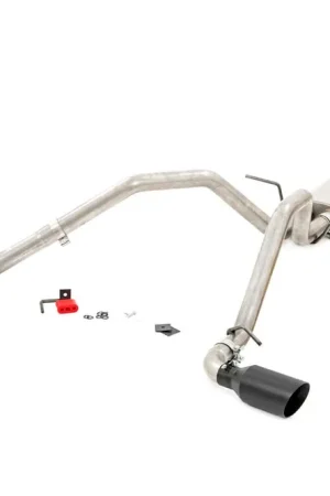 Bargain Rough Country Performance Cat-Back Exhaust for Chevy/GMC Silverado/Sierra 1500 14-18, 4.8L/5.3L - 96008
