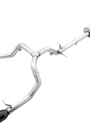 AWE Tuning 0FG Dual Rear Exit Exhaust for Chevy/GMC Silverado/Sierra 1500 19+ - 3015-33206 Fan Favorite