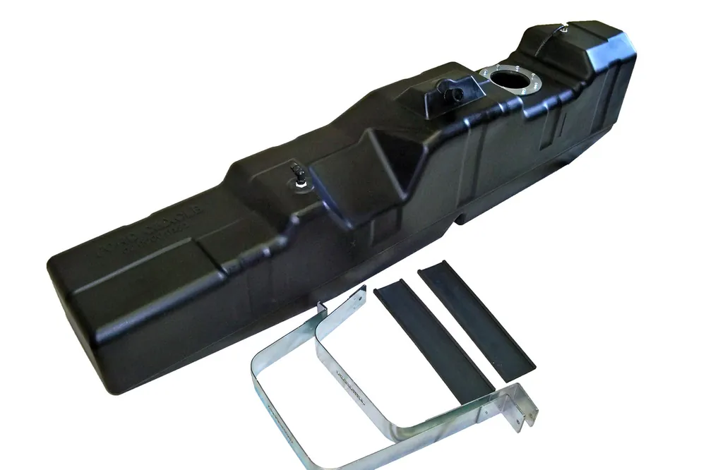 Titan XXL Mid-Ship Fuel Tank 60 Gallon Ford 2008-2010 F250, F350 & F450 Crew & Ext. Cab Long Bed - 7020508 Authentic