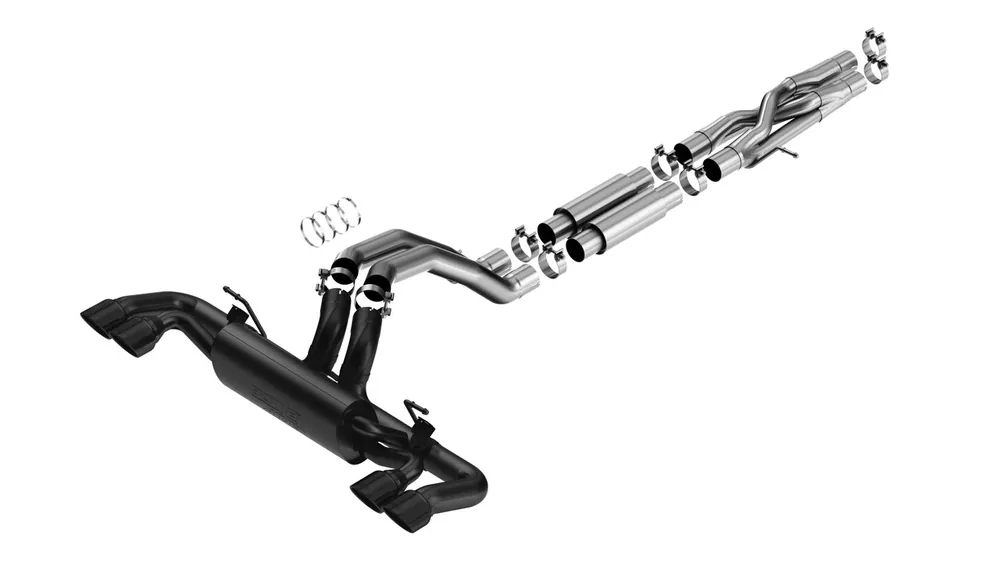Cheap Borla 21-22 Jeep Wrangler Rubicon 392 JKU Cat-Back Exhaust System ATAK - 140893CB