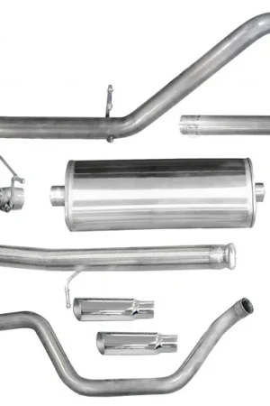 Corsa Performance 3.0in. Cat-Back Sport Dual Rear Exit Exhaust 4.0in. Slash Cut Polished Tips 10-13 Silverado/Sierra 1500 4.8L/5.3L/6.0L V8 - 24907 Genuine