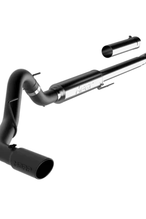 MBRP 4 Inch Cat Back Exhaust System For 15-20 Ford F-150 2.7L/3.5L EcoBoost Single Black Finish - S5259BLK Cheap