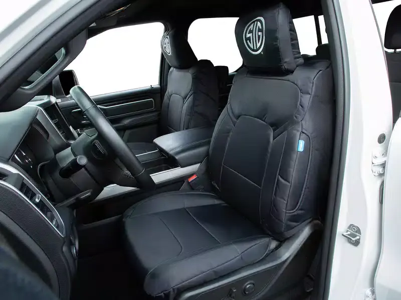 Hot Picks Coverking Sig Sauer® Ballistic Tactical Seat Covers CTSC1EBRM1143T-L504 | RealTruck