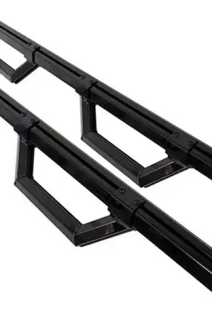 Dee Zee Hex Series Gloss Black Side Steps DZ66311B&DEZ-DZ66337 | RealTruck While Supplies Last