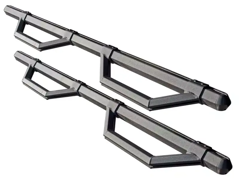 Dee Zee Hex Series Textured Black Side Steps DZ66321TB&DEZ-DZ66340 | RealTruck One Day Deal