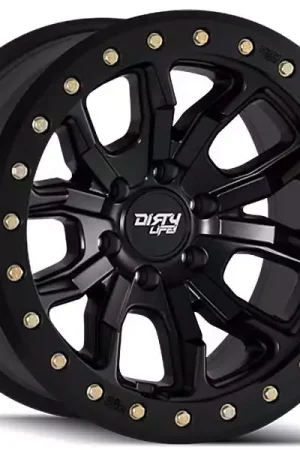 No Minimum Order Dirty Life Matte Black DT-1 Wheel 9303-2981MB | RealTruck