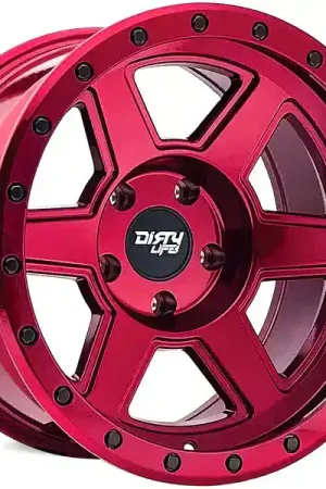 Dirty Life Red Compound Wheel 9315-2983R12 | RealTruck Budget