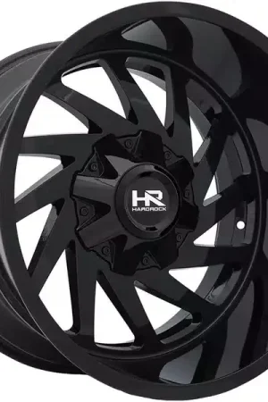 New Release Hardrock Gloss Black Crusher Wheel H704-201270144GB | RealTruck