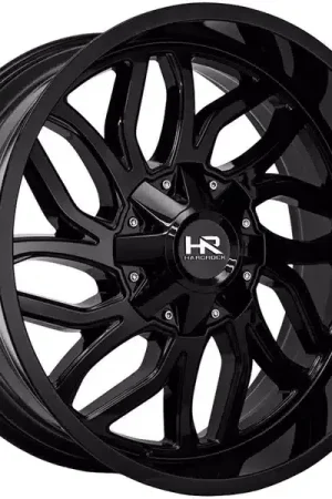 Hardrock Gloss Black Destroyer Wheel H707-201070119GB | RealTruck Professional Grade