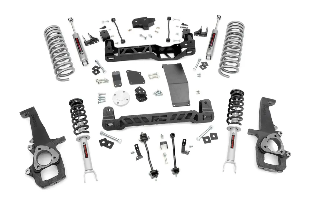 Bargain Rough Country 6 in. Lift Kit, N3 Struts for Ram 1500 4WD 12-18 and Classic - 33232