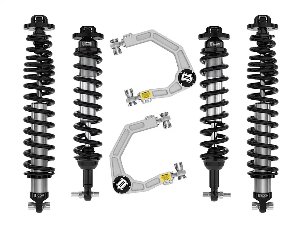Fast Shipping ICON 21-23 Bronco (Sasquatch) 2-3" Stage 3 Suspension System, Billet - K40013