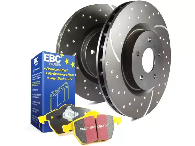 Top Rated EBC Stage 5 GD Yellowstuff Brake Kit S5KR1231 | RealTruck
