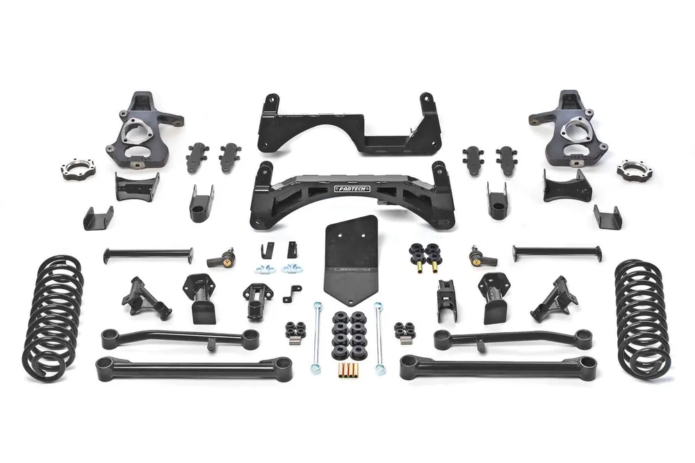 Fabtech Basic Lift System, 6 in. Lift For 15-16 GM C/K1500 Suv. - K1078 Limited Time