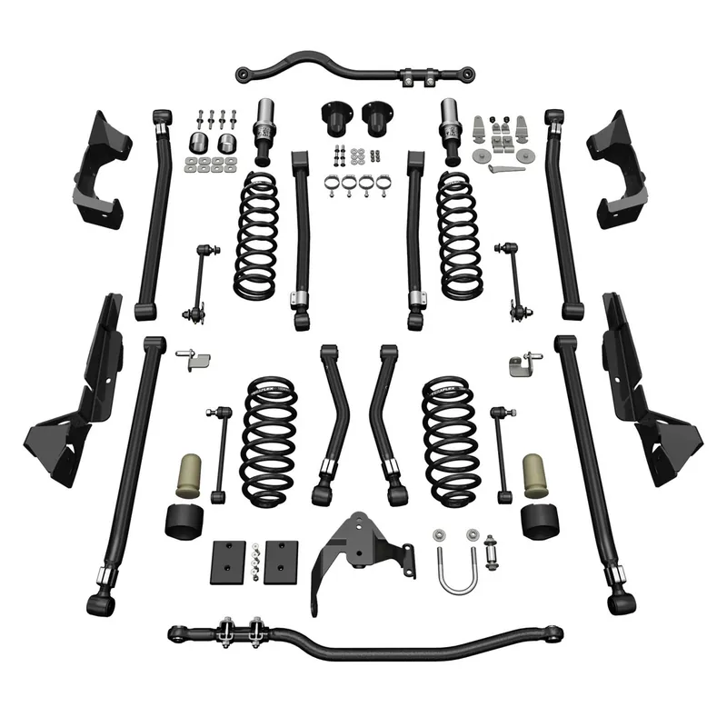 Get Yours TeraFlex Jeep JK 2dr Alpine CT4 Suspension System 4 in. Lift No Shocks - 1224000