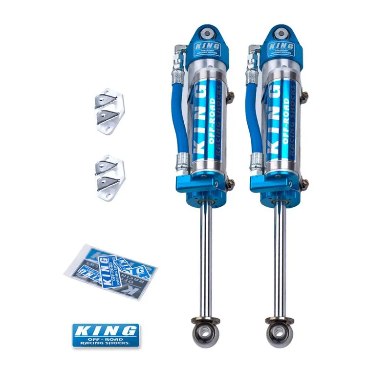 King Jeep Wrangler 2.5 Rear Shock Kit, Non-Adjustable - 25001-287 Premium